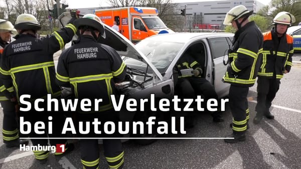 Zwei Verletzte bei Unfall in Wilhelmsburg