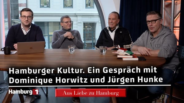Hamburger Kultur. Ein Gespräch mit Dominique Horwitz und Jürgen Hunke.