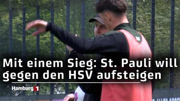 Mit einem Sieg: FC St. Pauli will gegen den HSV aufsteigen