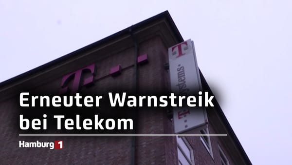 Warnstreik bei Telekom am Dienstag