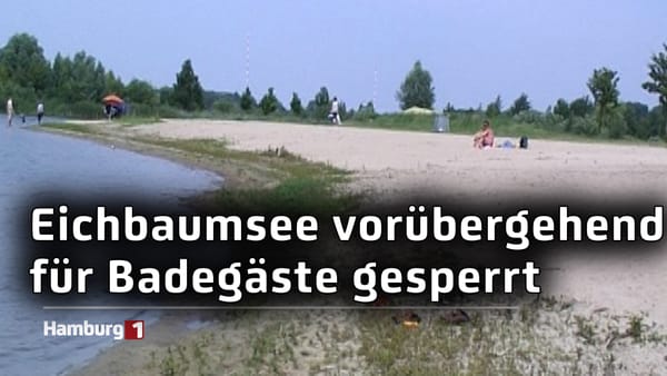 Eichbaumsee: Vorübergehende Sperrung für Badegäste
