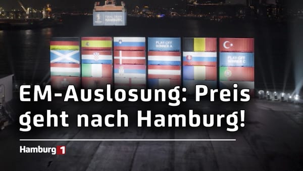 Preis für EM-Installation im Hamburger Hafen: Containerstapel gewinnt Clio-Award